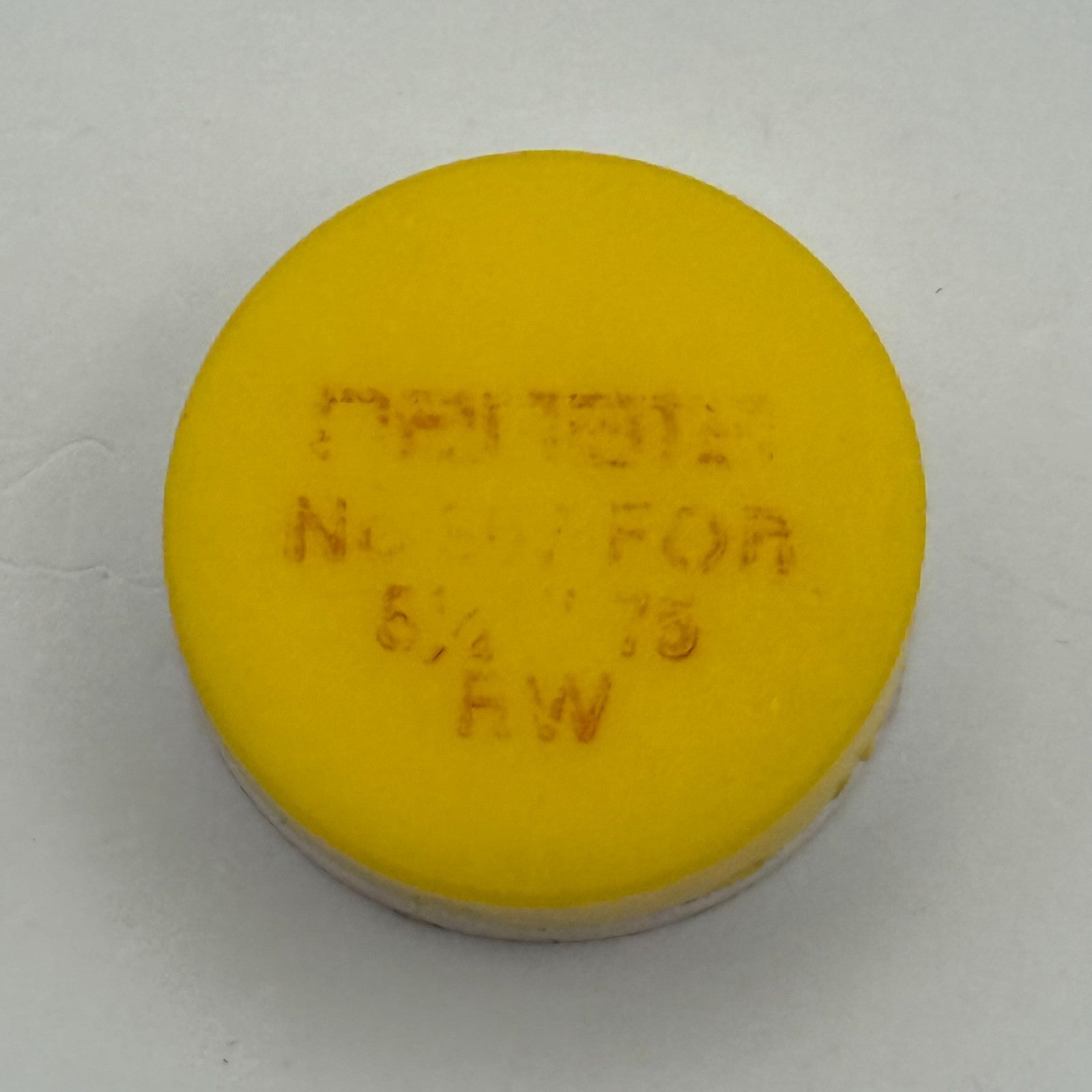 RW 75 Balance Wheel Complete And Spring 5 1/4’’’ 867 Watch Movement Parts NOS