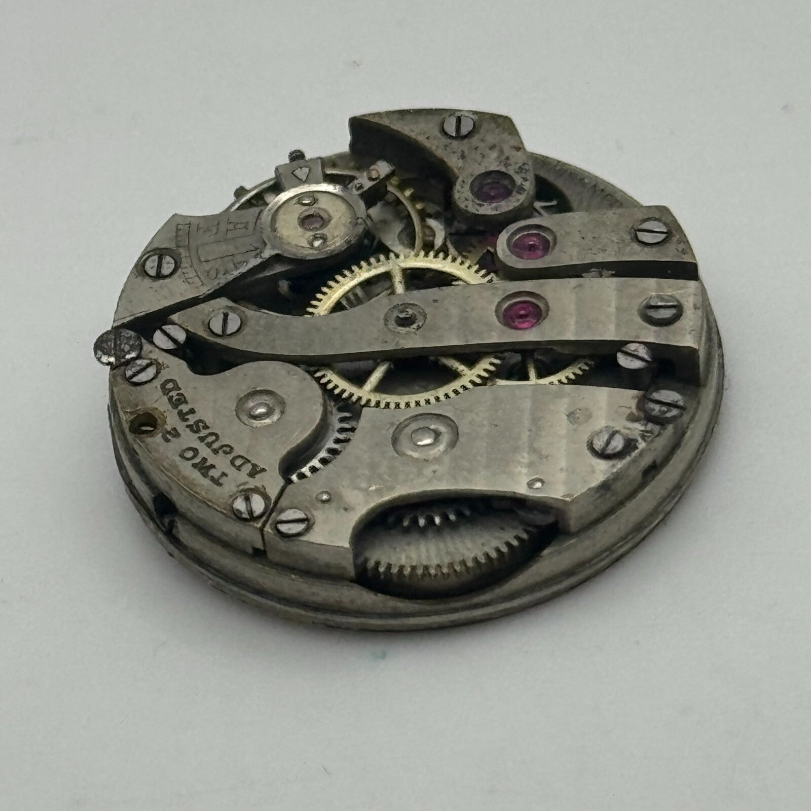 23.5mm Unidentified High Grade Manual Wind Swiss Watch Movement Vintage PARTS