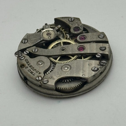 23.5mm Unidentified High Grade Manual Wind Swiss Watch Movement Vintage PARTS