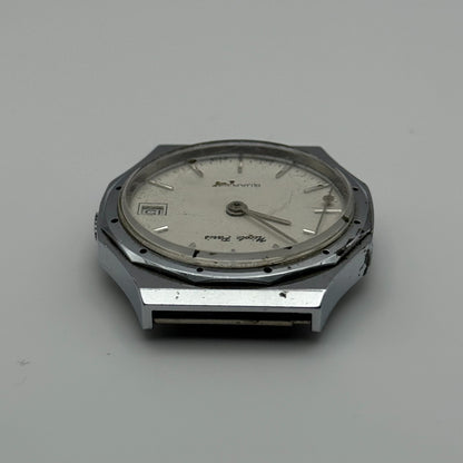 EB 870.111 Quartz Watch Nicole Paris Date Dial Swiss 33mm UNTESTED PARTS REPAIR