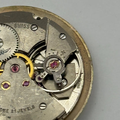 AS 1702/03 Rotary Date Watch Movement Manual Wind Vintage Parts Repair 25.8mm