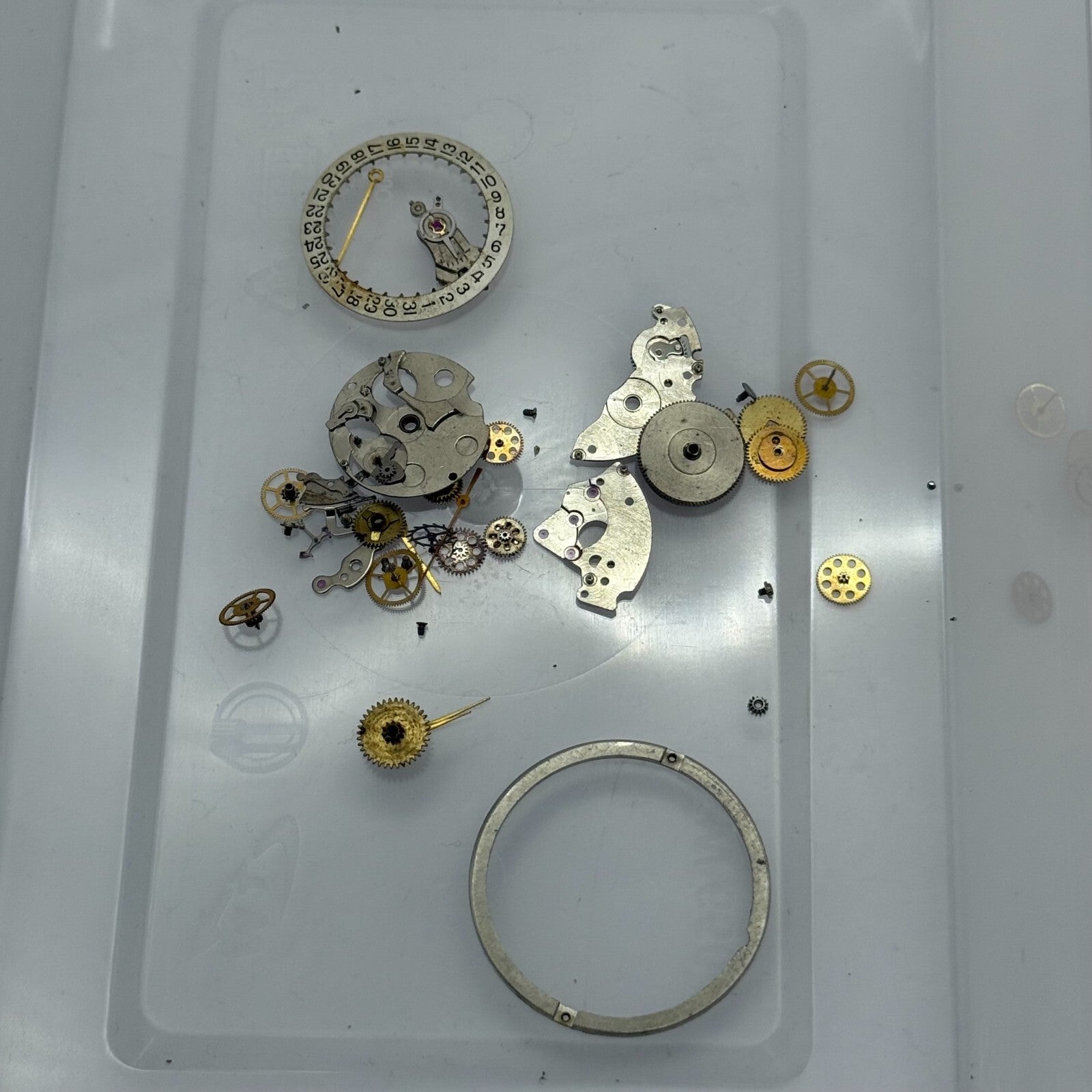 Bernex Barracuda ETA 2472 Automatic Partial Manual Wind Vintage PARTS 25.9mm 