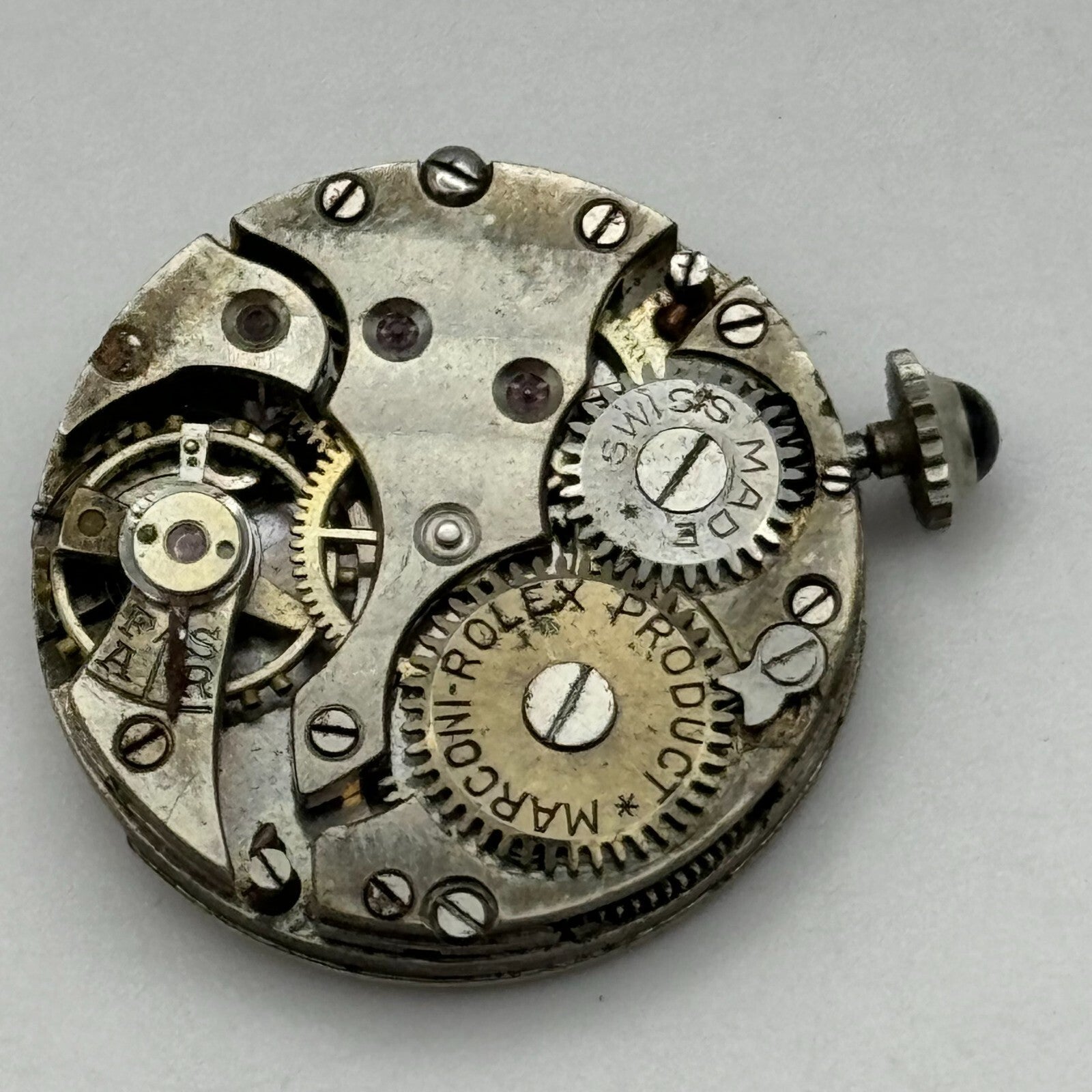 23.6mm Rare Unicorn Rolex Product Marconi Manual Wind Swiss Watch Movement PARTS