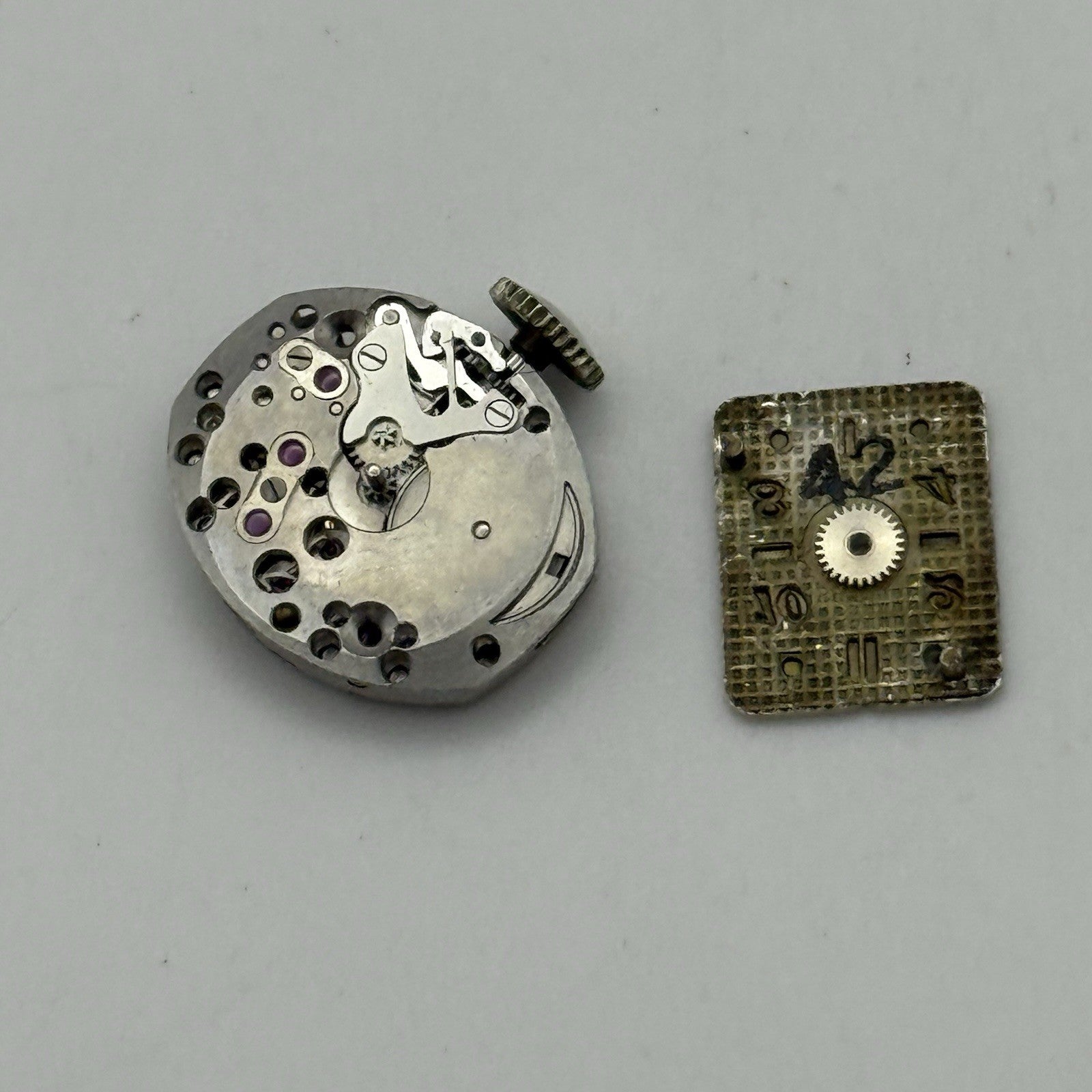 13mm Vintage Ladies Bulova 5AD Manual Wind Swiss Watch Movement PARTS REPAIR