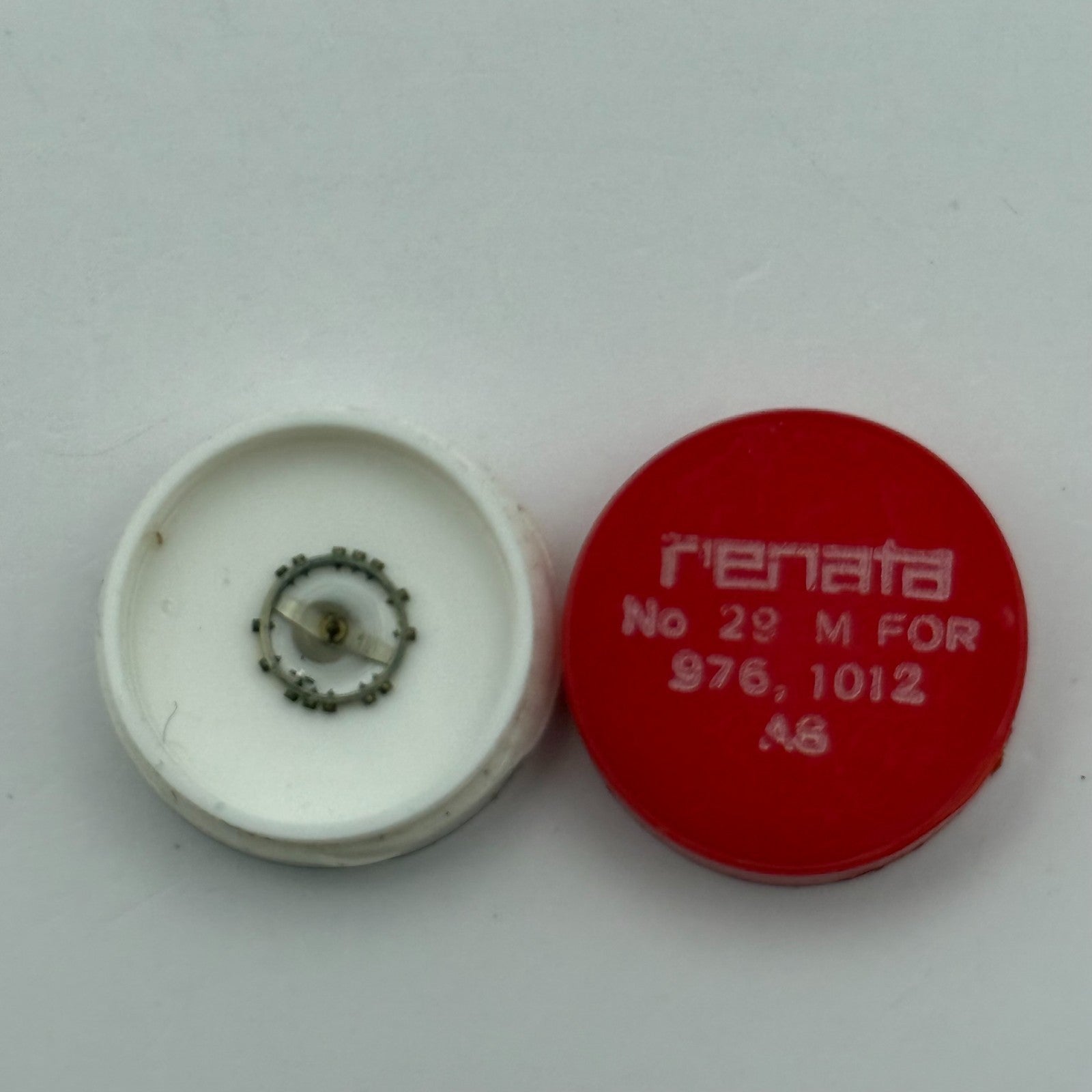 AS 976 1012 Balance Wheel Complete And Spring  29 M Watch Movement Parts NOS 