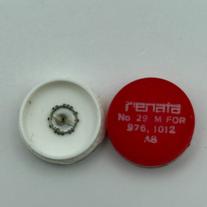 AS 976 1012 Balance Wheel Complete And Spring  29 M Watch Movement Parts NOS 