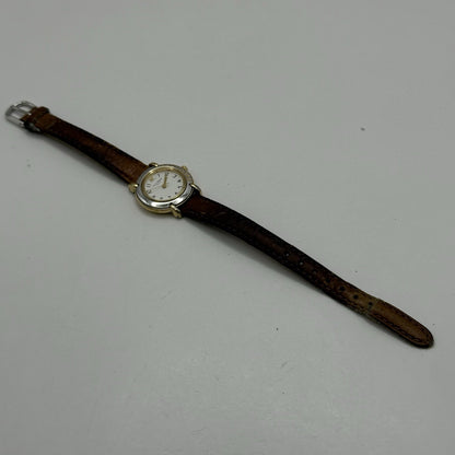 23mm Working Ladies Vintage Courreges Paris V401-0700 White Dial Quartz Watch