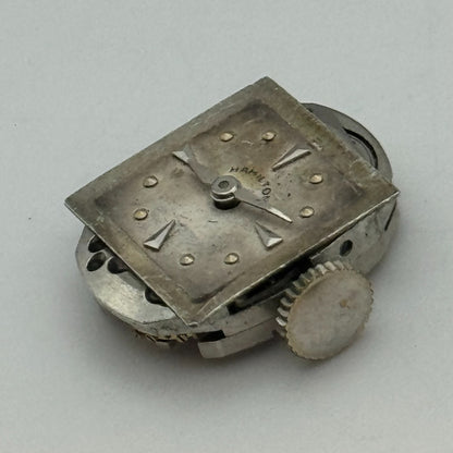 12.7mm Ladies Hamilton Cal 757 Manual Wind 22 Jewels Swiss Watch Movement PARTS