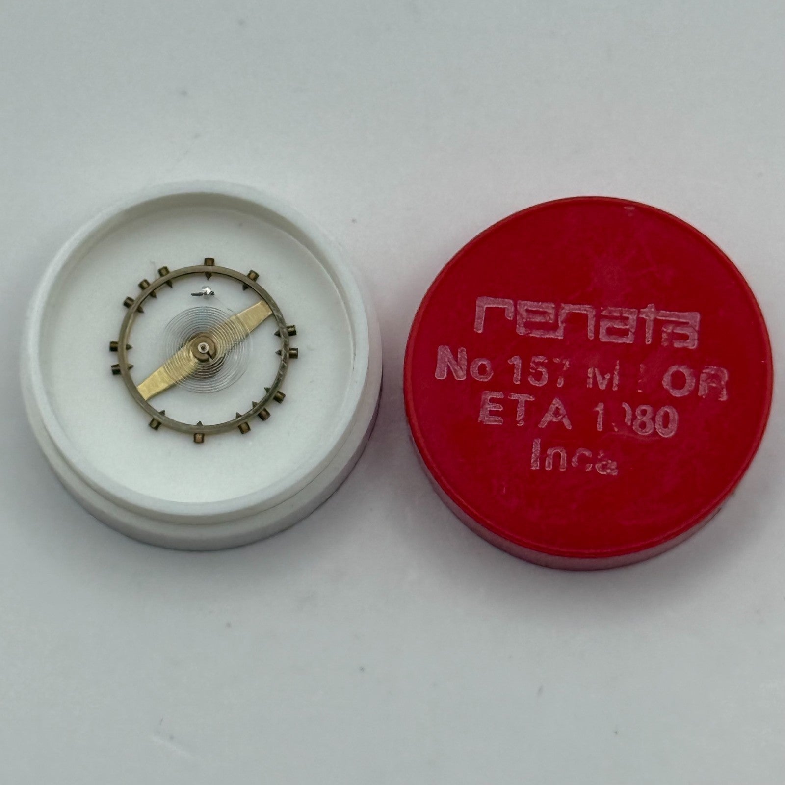 ETA 1080 Balance Wheel Complete And Spring Inca 157 M Watch Movement Parts NOS