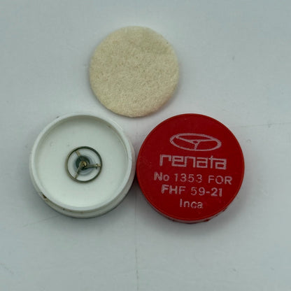 FHF 59-21 Balance Wheel Complete And Spring  1353 Watch Movement Parts NOS