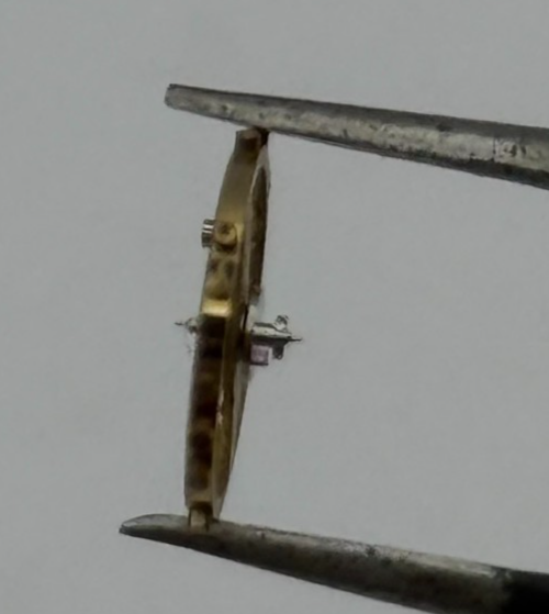 AS 1240 Balance Wheel Complete And Spring 8 3/4''' 49 M Watch Movement Parts NOS