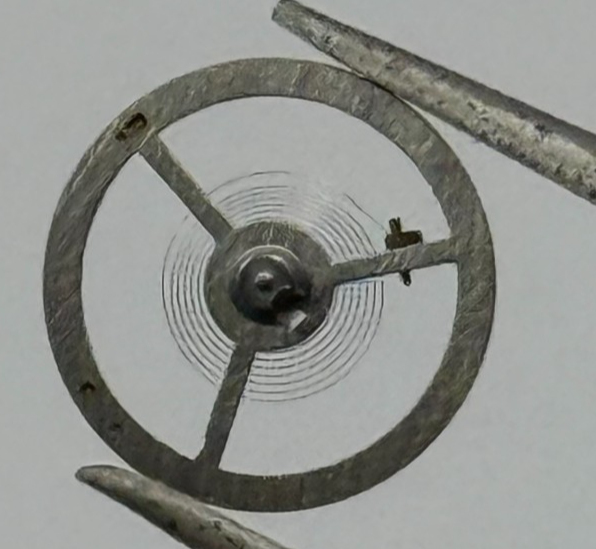 EB 8140 Balance Wheel Complete And Spring 8 3/4’’’ PL 1319 Watch Movement Parts