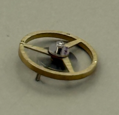 FHF 57-21 Balance Wheel Complete And Spring 6¾’’’ 1518 M Watch Movement Parts