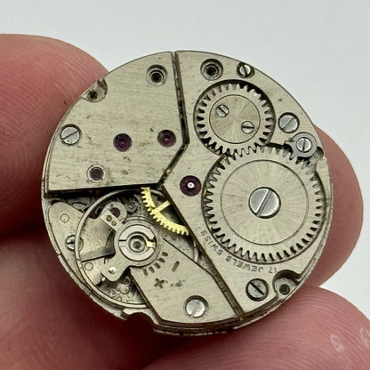 23.7mm Mens Peseux 320 Manual Wind 17 Jewels Watch Movement PARTS REPAIR SPARES