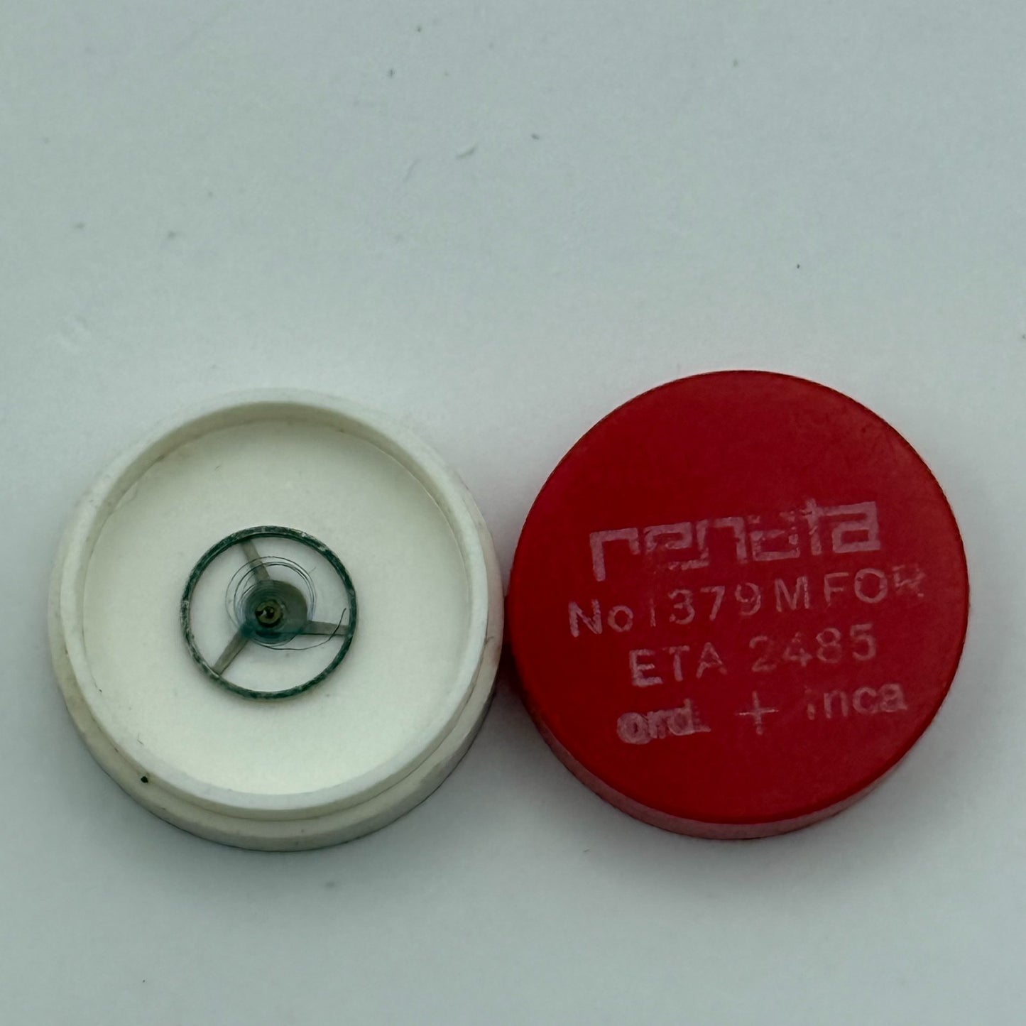 ETA 2485 Balance Complete Ord + Inca Renata 1379 M Watch Movement Parts DAMAGED