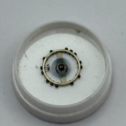 FEF 270 Balance Wheel Complete And Spring  5¼’’’ 173 M Watch Movement Parts NOS