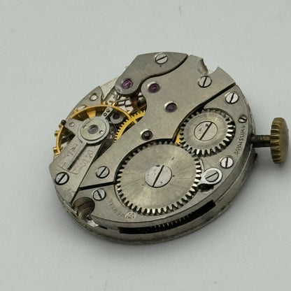 23.5mm O Maire OM 125 Manual Wind 17 Jewels Swiss Watch Movement Vintage PARTS