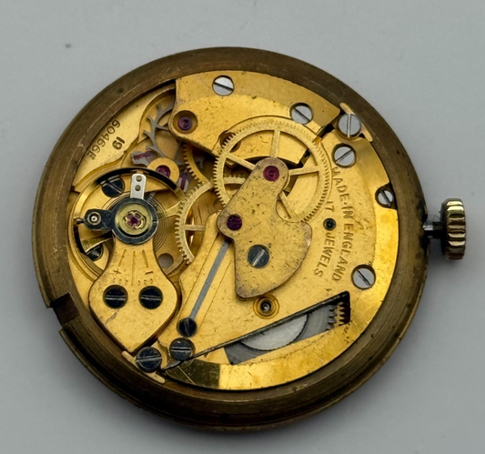 Smiths Astral 60466E Hacking Watch Movement Running Manual Wind Parts 31.3mm