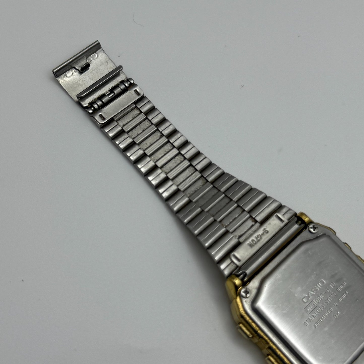 Casio Quartz Watch DBC-610 Data Bank Telememo Vintage 33mm Working Digital