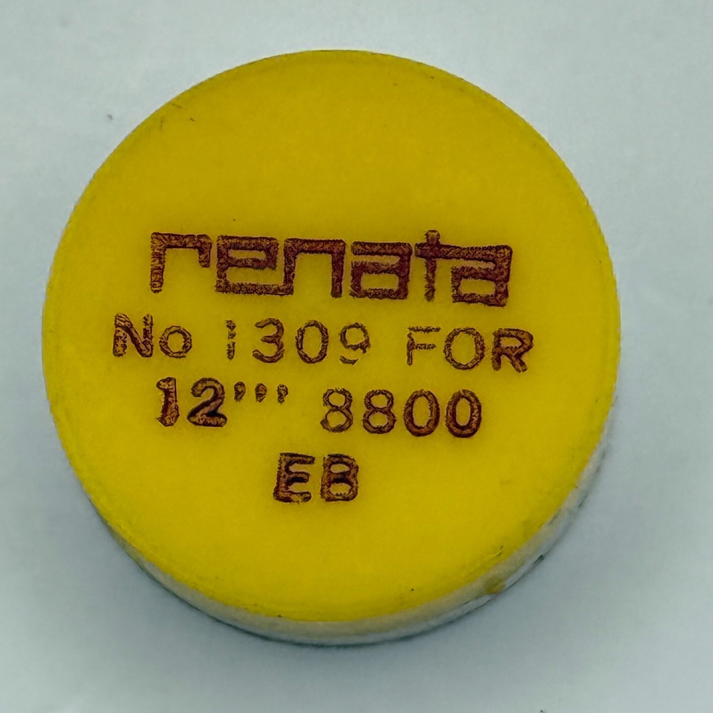 EB 8800 Balance Wheel Complete And Spring 12''' 1309 Watch Movement Parts NOS