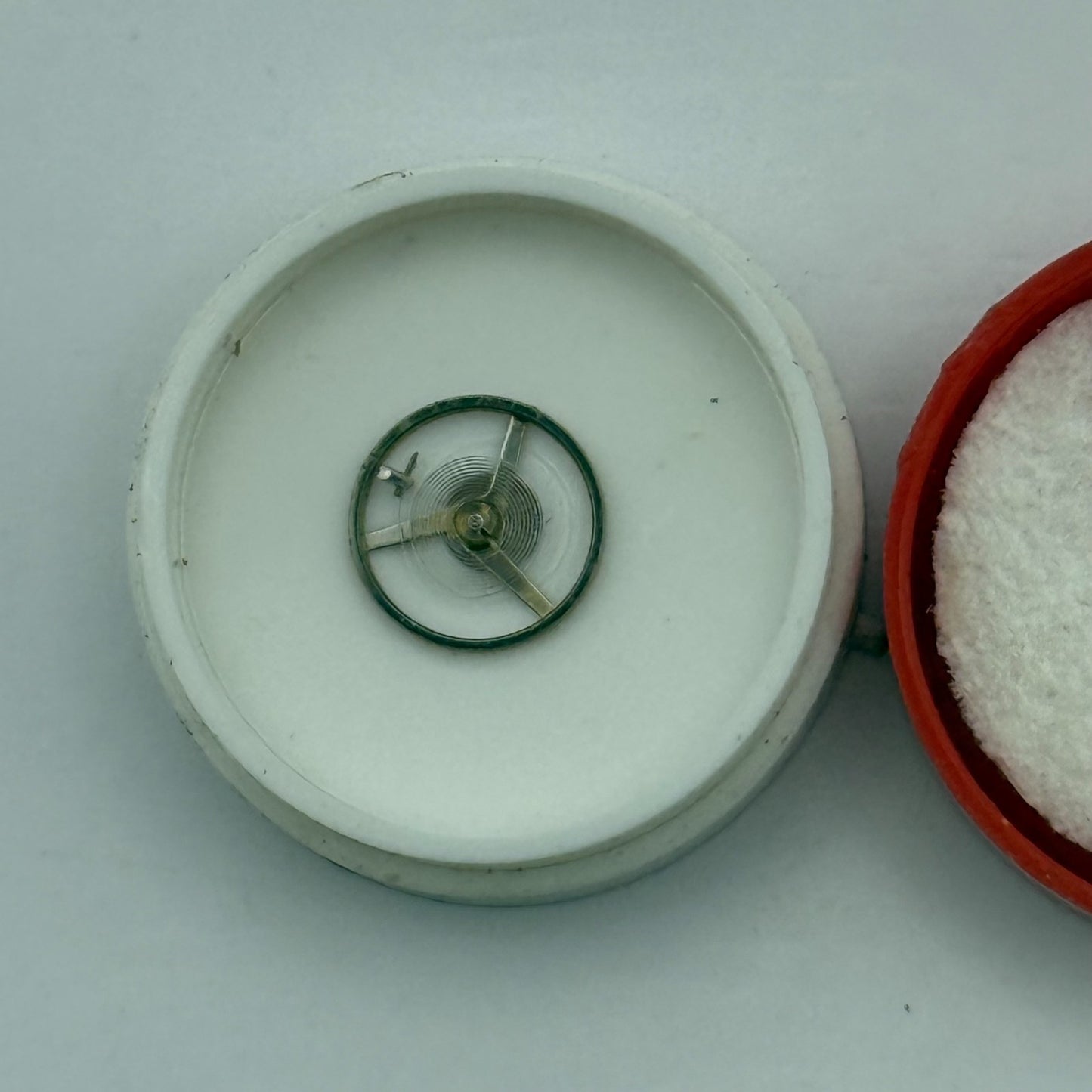 FEF 6620 Balance Wheel Complete And Spring 5 1/2''' 1449 M Watch Movement Parts 