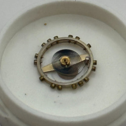 ETA 2410 Balance Wheel Complete And Spring  6¾’’’ 1059 M Watch Movement Parts