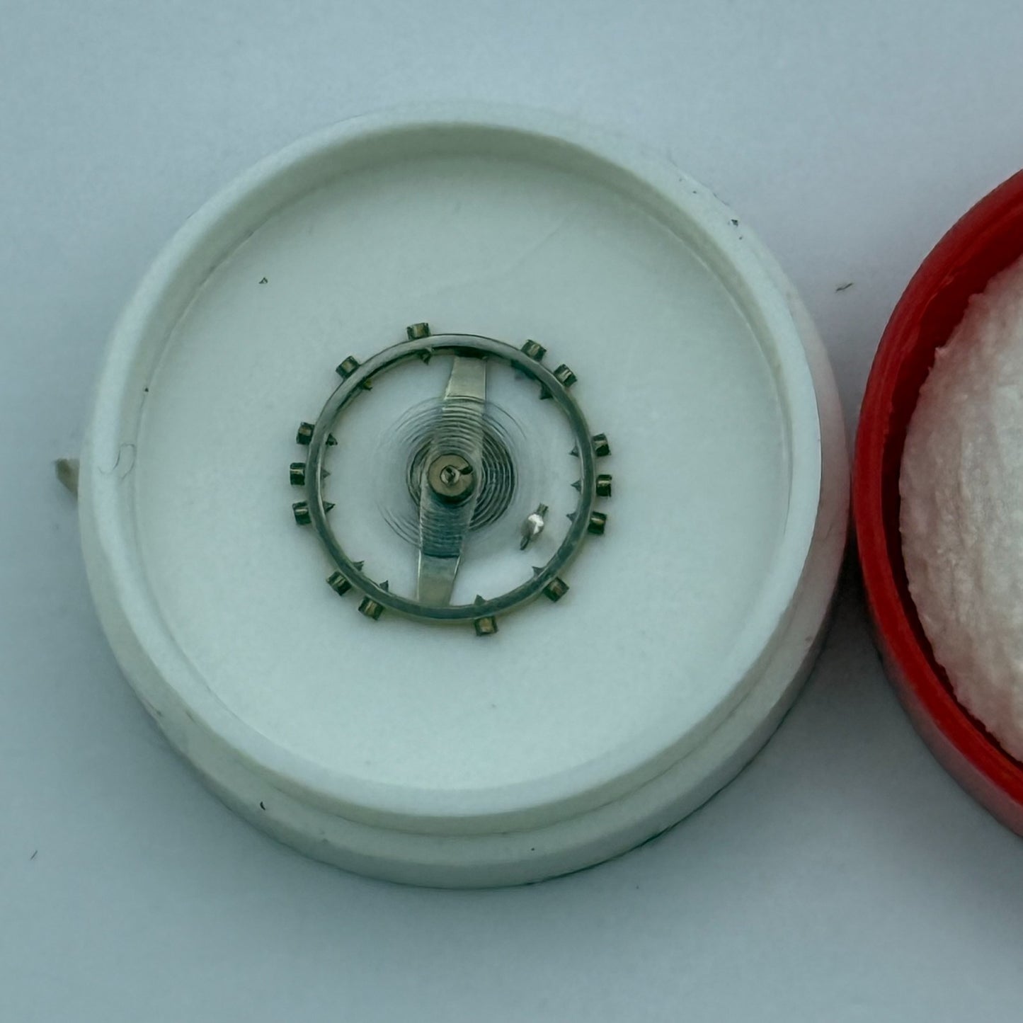 FEF 270 Balance Wheel Complete And Spring 5 1/4''' 173 Watch Movement Parts NOS