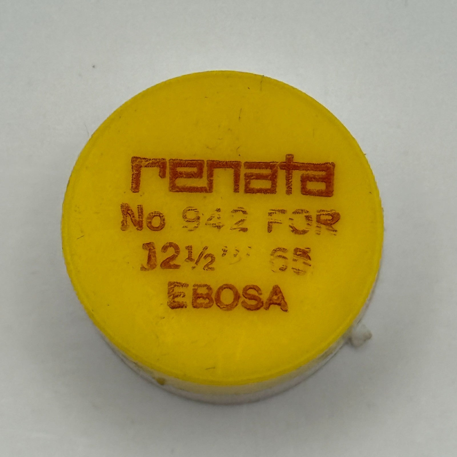 Ebosa 65 Balance Wheel Complete And Spring  12½’’’ 942 Watch Movement Parts NOS