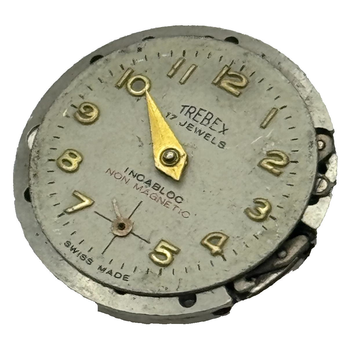 19.7mm Trebex Unitas UT 630 Balance Ok Manual Wind Watch Movement PARTS REPAIR