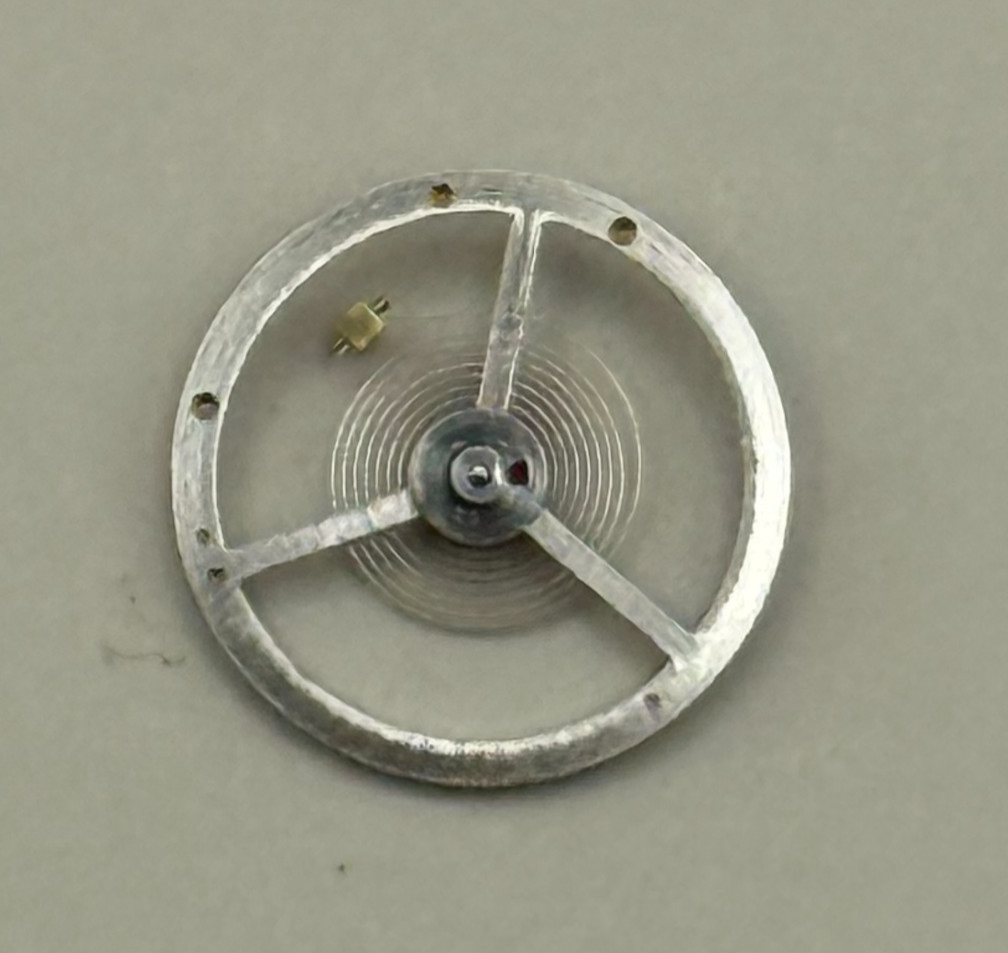 Ebosa 65 Balance Wheel Complete And Spring 12½’’’ Watch Movement Parts NOS