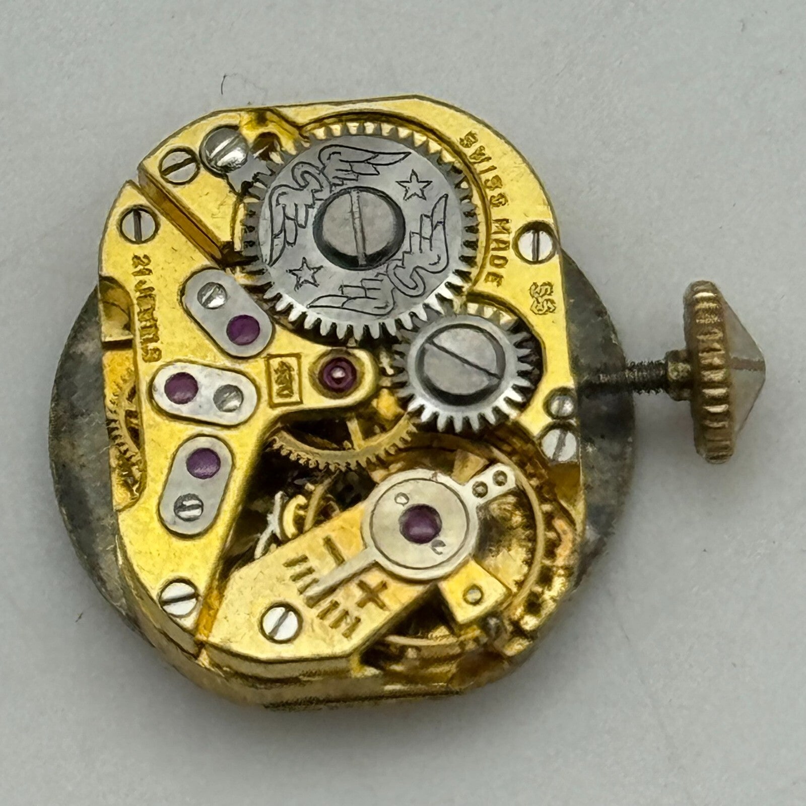 12.1mm Rotary AS 976 A Schild Manual Wind Swiss Watch Movement PARTS SPARES