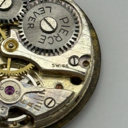 Majex Pierce 103 Watch Movement Running Manual Wind Vintage Parts Repair 23.6mm