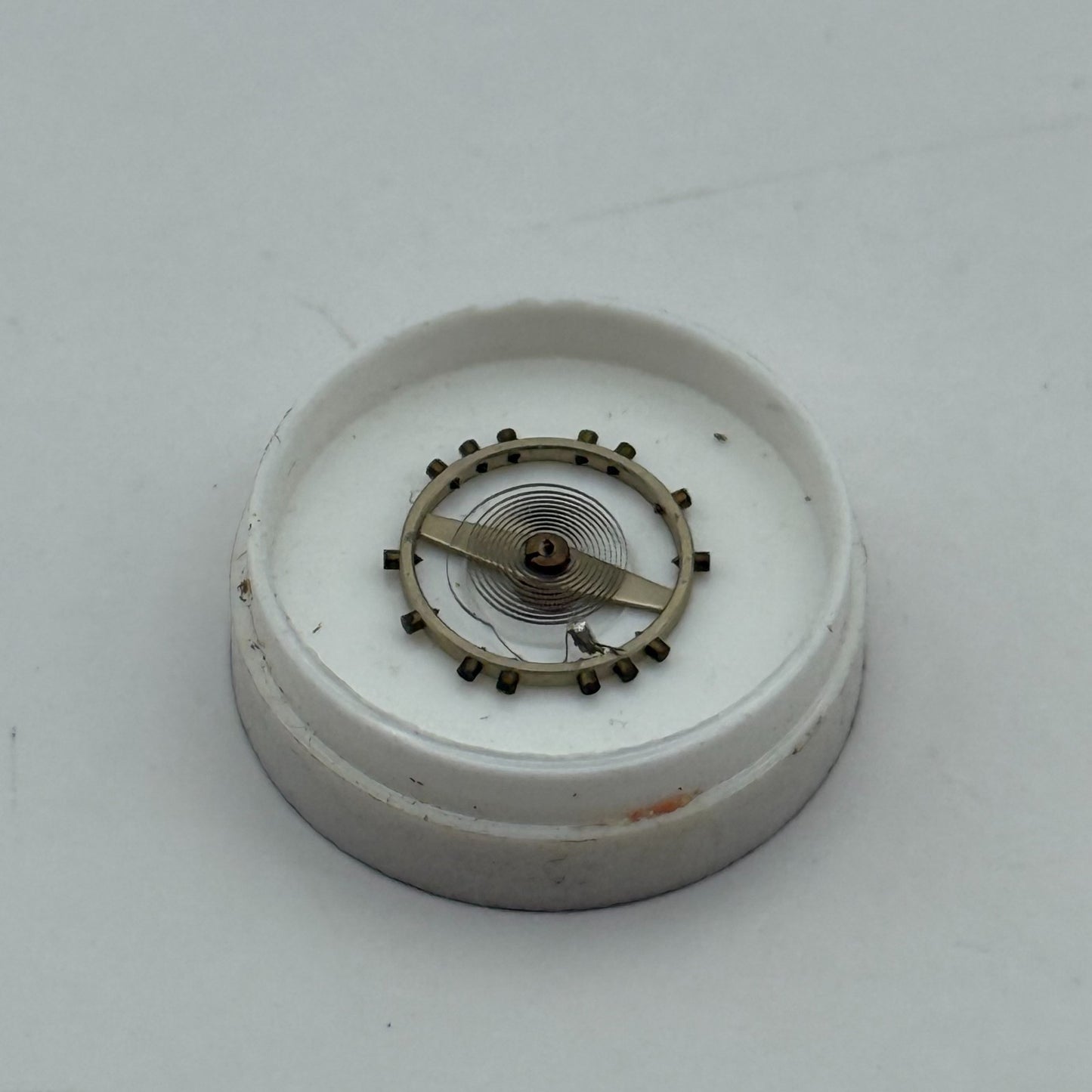 Arogno 120 Balance Complete 10 1/2''' Renata 14 Watch Movement Parts Vintage NOS