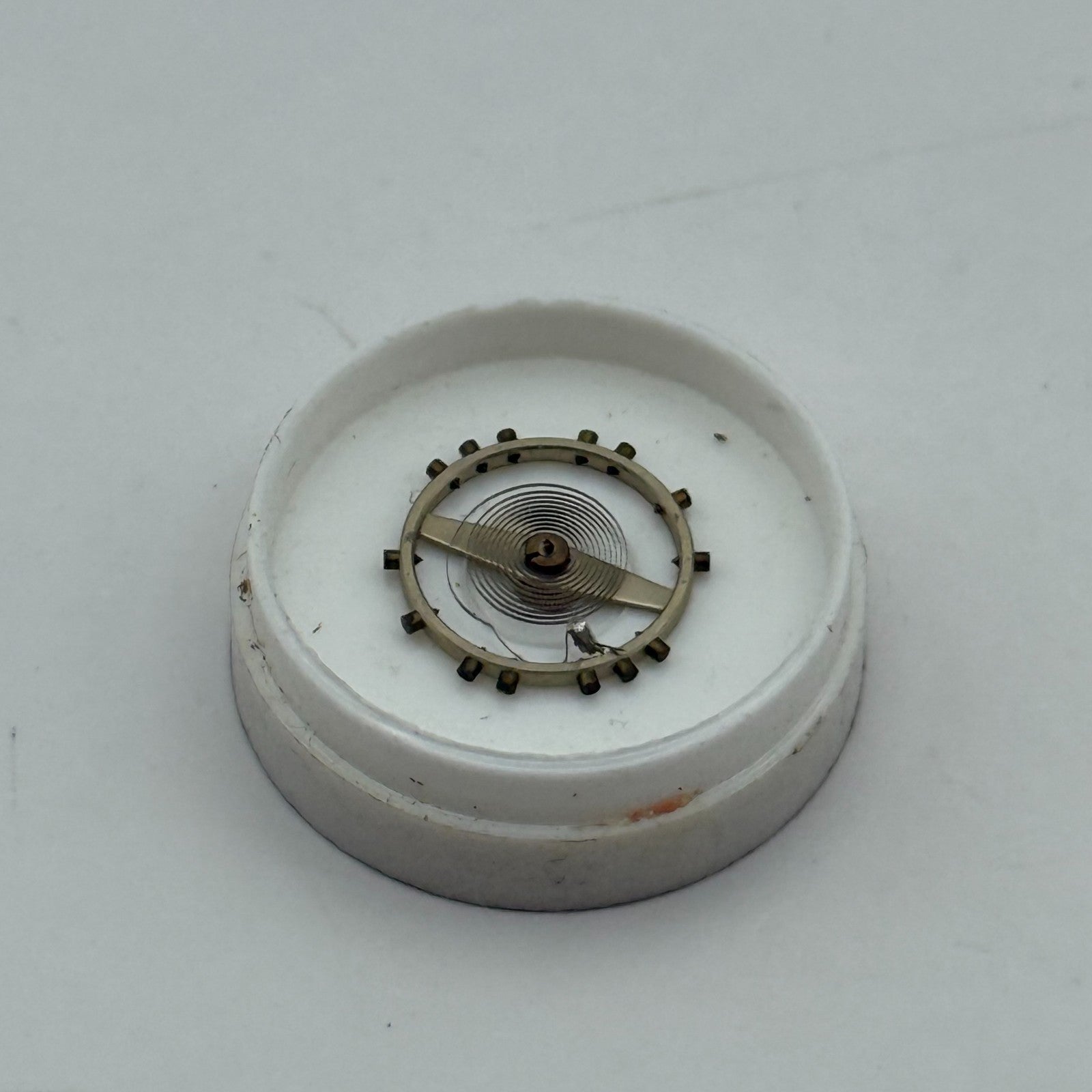 Arogno 120 Balance Complete 10 1/2''' Renata 14 Watch Movement Parts Vintage NOS