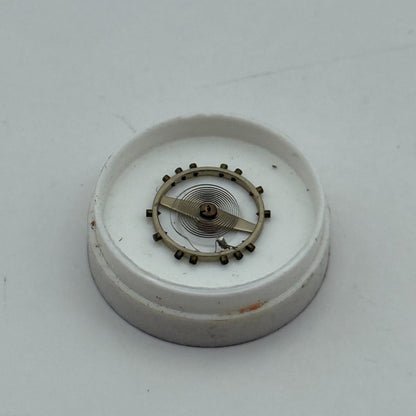 Arogno 120 Balance Complete 10 1/2''' Renata 14 Watch Movement Parts Vintage NOS