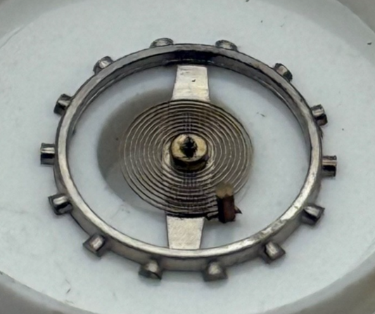 BRAC 2001 Balance Wheel Complete And Spring  Renata Watch Movement Parts NOS 