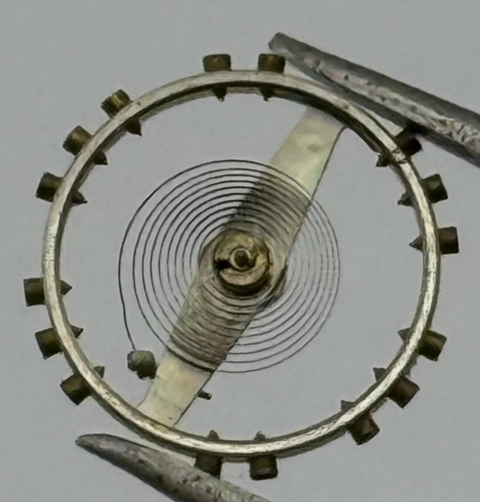 AS 984 Balance Wheel Complete And Spring 10 1/2''' 30 M Watch Movement Parts NOS