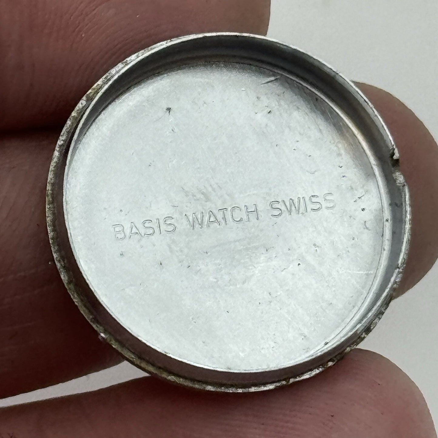 26mm Ladies Manual Wind Glynford Basis Red DialSwiss Watch FOR PARTS TO RESTORE