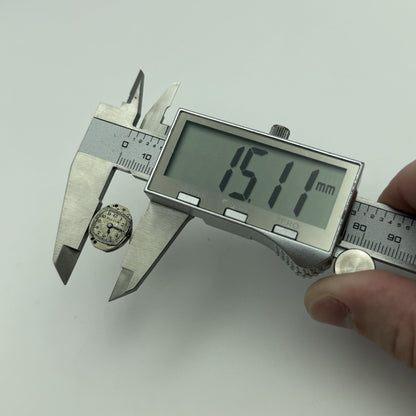 13.1mm Vintage Ladies Bulova 5AB Manual Wind Swiss Watch Movement PARTS REPAIR