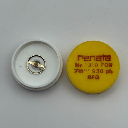 BFG 930 Balance Wheel Complete And Spring 7¾’’’ pl 1310 Watch Movement Parts NOS