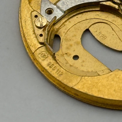 ETA 955.112 Watch Movement Main Plate Quartz Vintage Swiss Parts Repair 26.1mm