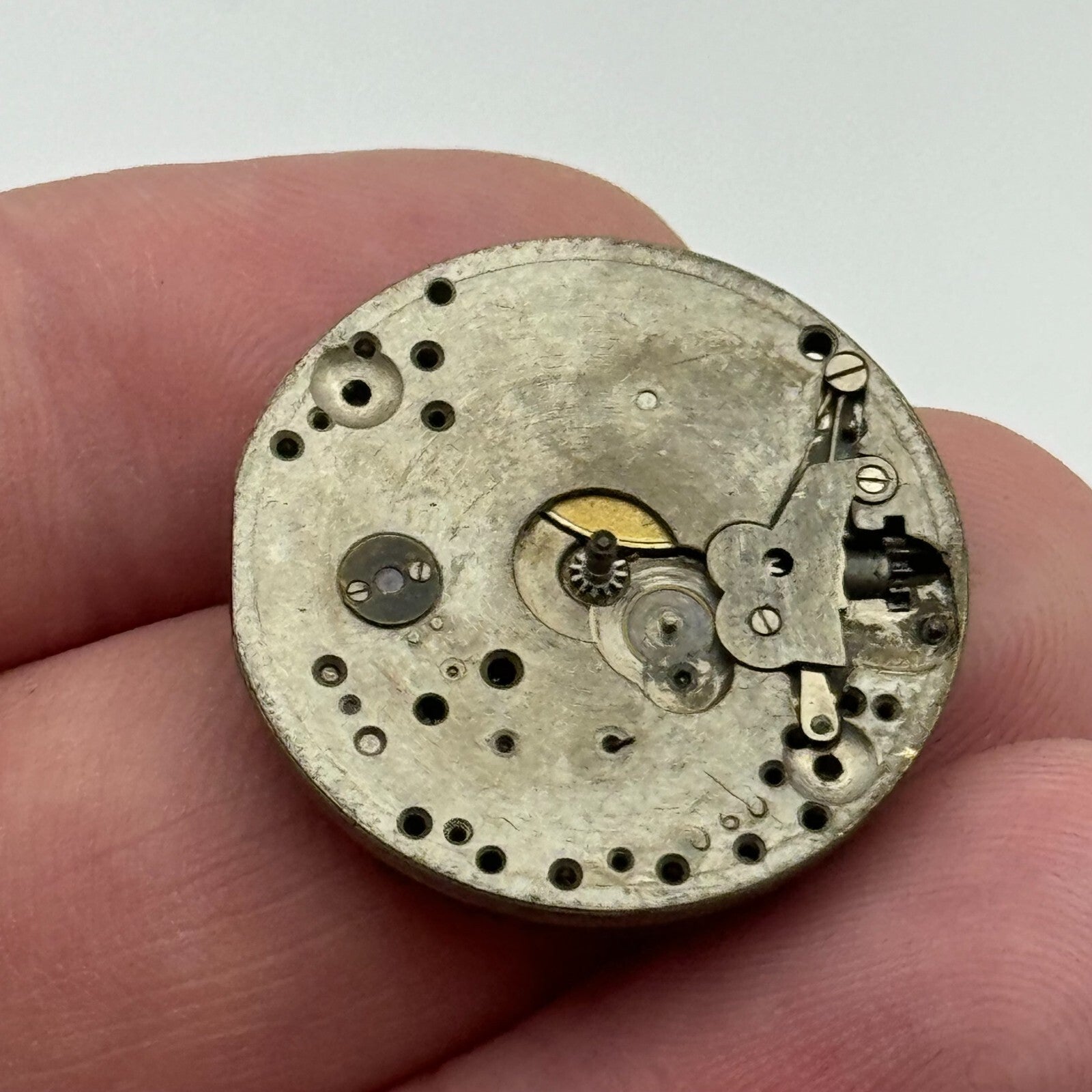 25.2mm Interesting Abby Trench Watch Movement Manual Wind Swiss Vintage PARTS