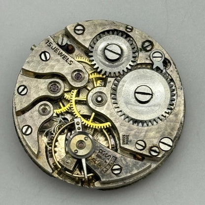 23.6mm AS A Schild 15 Jewels Nice Dial Manual Wind Swiss Watch Movement PARTS