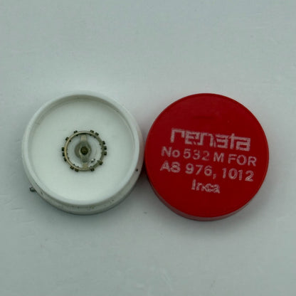 AS 976 1012 Balance Wheel Complete And Spring Inca 532 M Watch Movement Parts