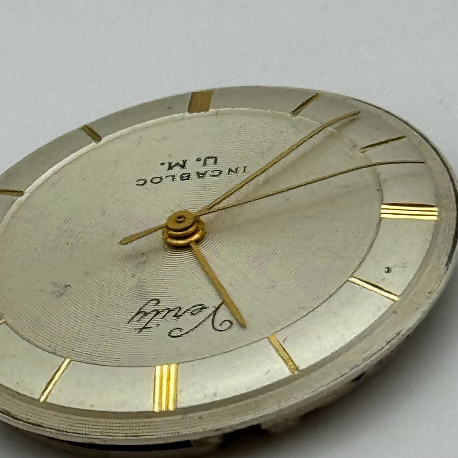 25.8mm Men's Verity FHF 72 Manual Wind 17 Jewels Swiss Made Watch Movement PARTS