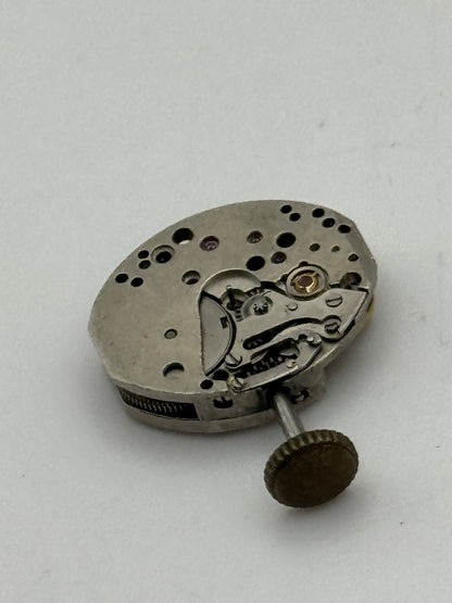 12.9mm Vintage Unknown Cal 121 Manual Wind Swiss Watch Movement PARTS REPAIR