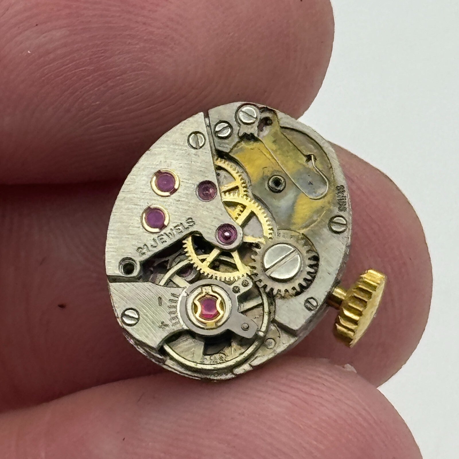 12.9mm Ladies Rotary AS 1677 A Schild Manual Wind Swiss Watch Movement PARTS