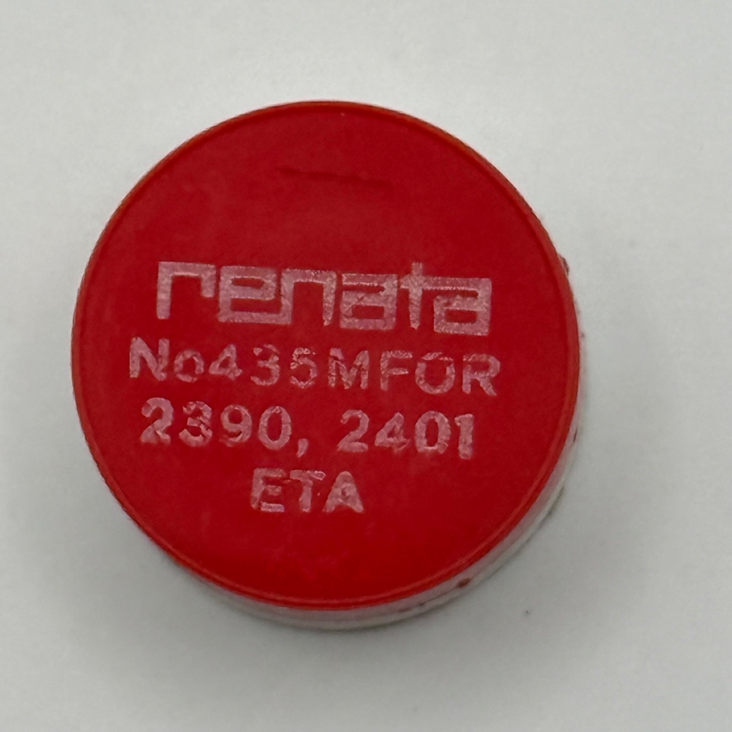 ETA 2390, 2401 Balance Wheel Complete And Spring 435 M Watch Movement Parts NOS