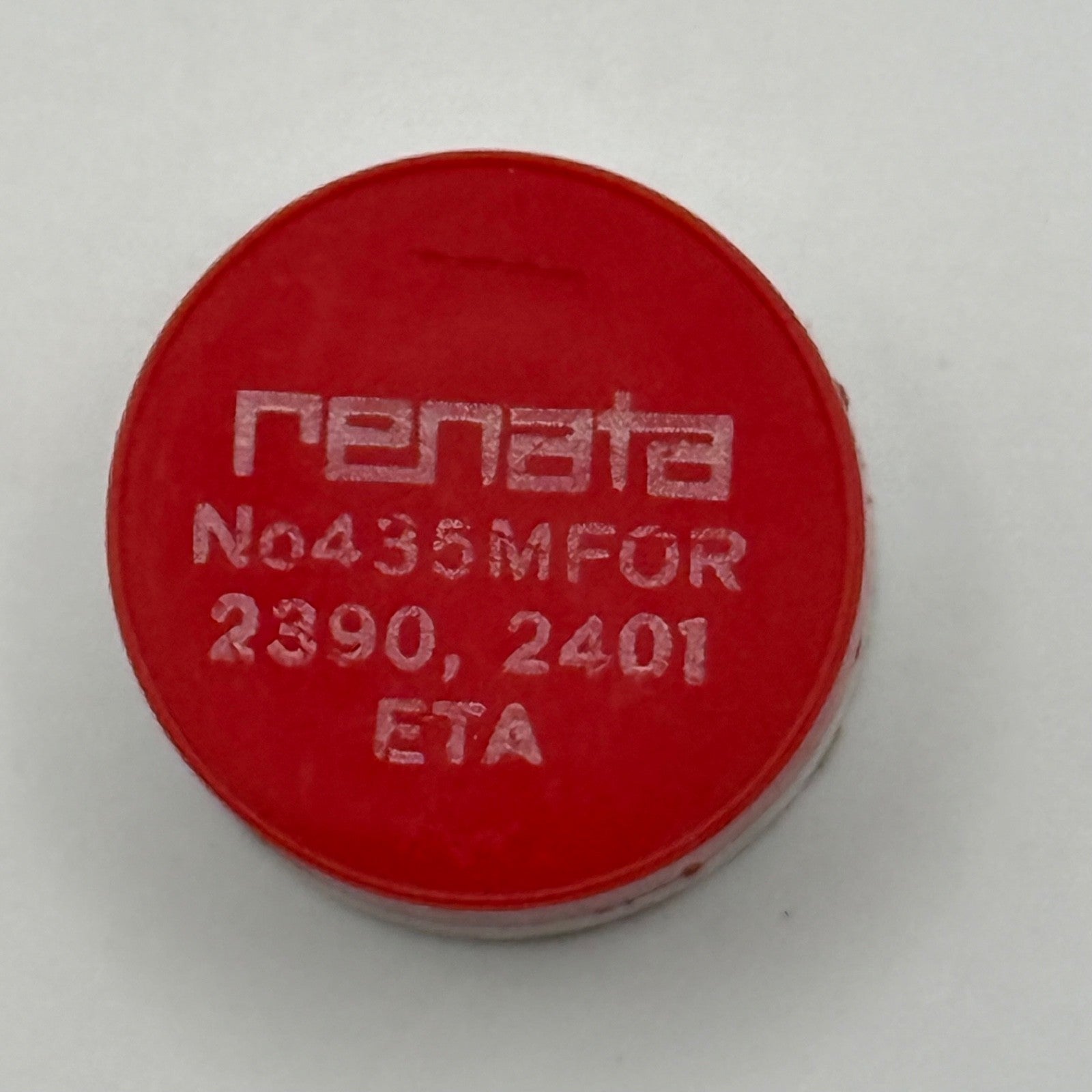 ETA 2390, 2401 Balance Wheel Complete And Spring 435 M Watch Movement Parts NOS