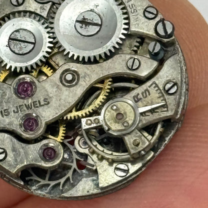 19.7mm Vintage AS 612 A Schild Swiss Manual Wind Watch Movement PARTS REPAIR